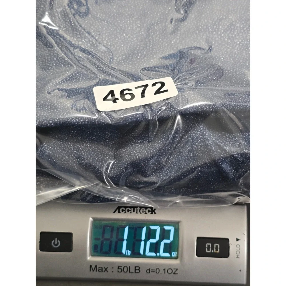 Monfrere Clint Bootleg Jeans‎ 40 Mens Stingray Blue Metallic Textured 1038J54425
